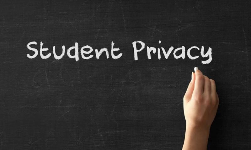 Take care of the student’s privacy.jpg