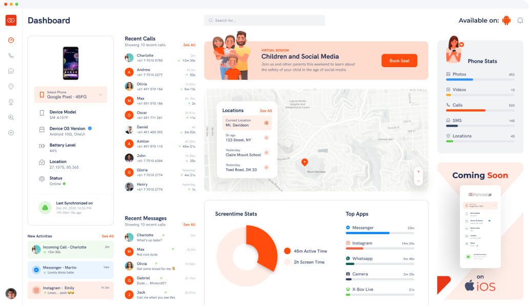 Dashboard Screenshot