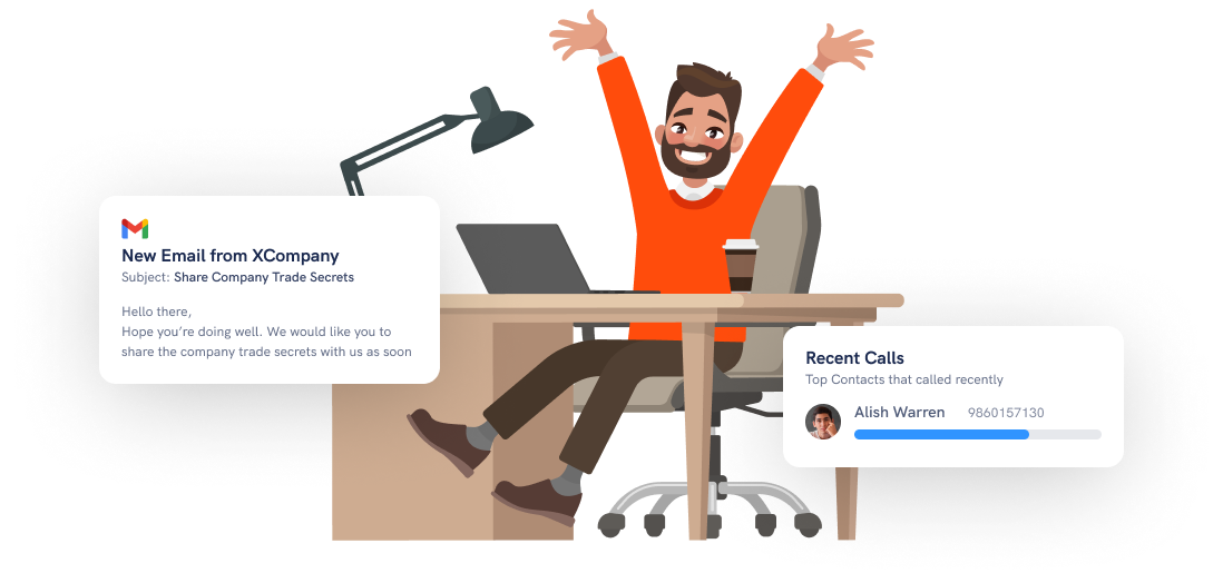 Secure your work environment and data with fenced.ai for employees Secure your work environment and data with fenced.ai for employees